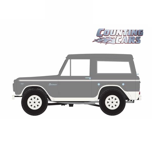 Camioneta 1967 Bronco escala 1:64 Counting Cars miniatura 3