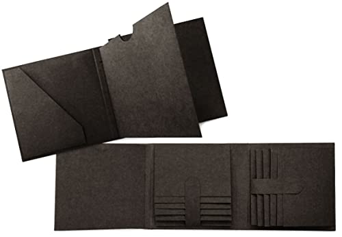 GRAPHIC 45 Black Staples Folio Album