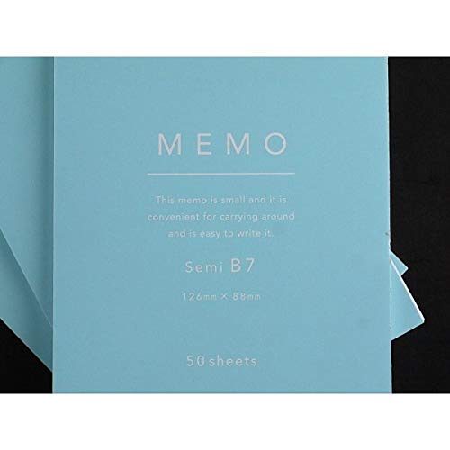 Amazon.co.jp: 協和紙工 メモ帳 B7サイズ 3冊入 : 文房具・オフィス用品