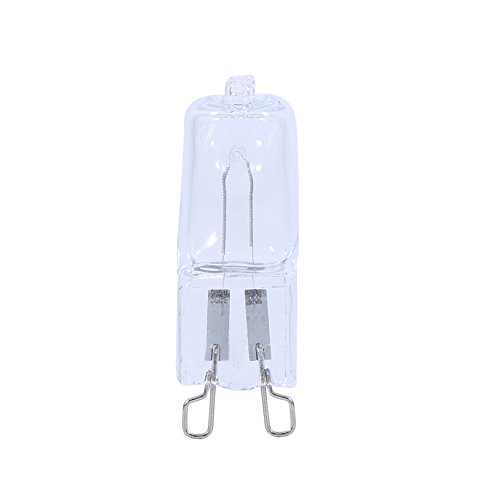 Bombilla Led G9, Paquete de 10 Lámparas Led G9 de 2900k 40w, 2000 Horas de Vida útil, Lámpara de Ahorro de Energía con Haz de 360 °, Bombilla Halógena con Base de Cristal Transparente Tipo Jcd G9 de Cover