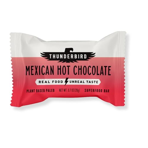 Thunderbird Mexican Hot Chocolate Mini Energy Snack Bars, 2x 10