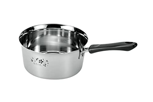 片手鍋 18cm IH対応 ステンレス製 鍋 そそぎやすい鍋 なべ 味噌汁 ステンレス 日本製 燕三条 燕三 IH/ガス 調理道具 キッチンツール 料理 一人暮らし 新生活