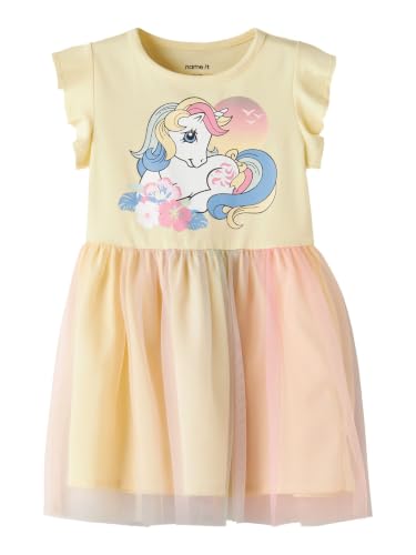 Vestido Name IT Nmfadaja MLP de tul para niños con manga corta
