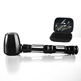 SPIPER Metal Tobacco Pipe Set – Compact Accessory Kit with Mini Glass Jar, Tool & Pouch