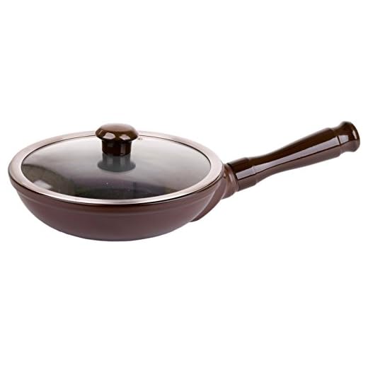 Ceraflame Frigideira de Cerâmica Duo 22Cm 1 Litro Chocolate