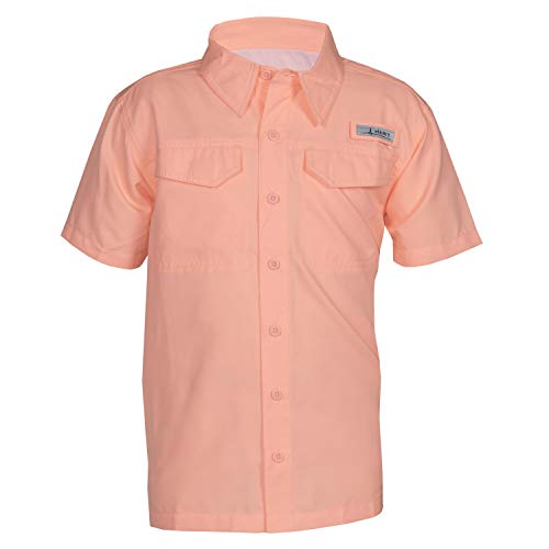 HABIT Kids' Youth Short Sleeve Fishing Guide Shirt