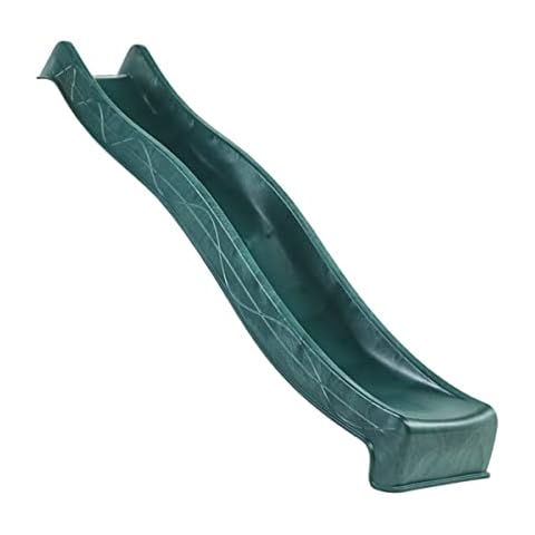 10ft 3 Meter Garden Climbing Frames Slide , Tree house, Play Den Heavy Duty (Dark Green) Cover