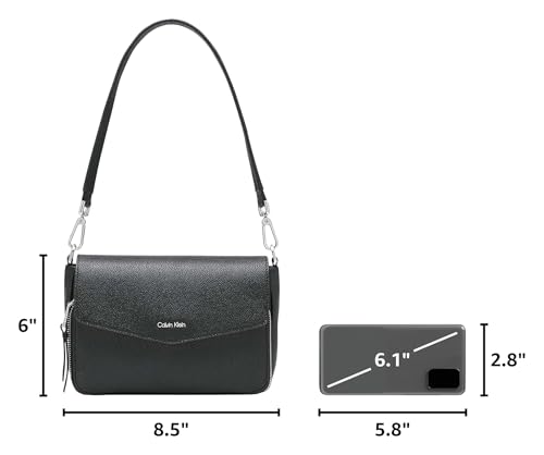 Image of Calvin Klein Women's Ava Novelty Demi Shoulder Bag