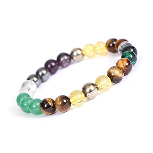 Image of Certified Crystal Bracelet | 8mm Beads | Stretchable Healing Bracelet | Bracelets for Men and Women |