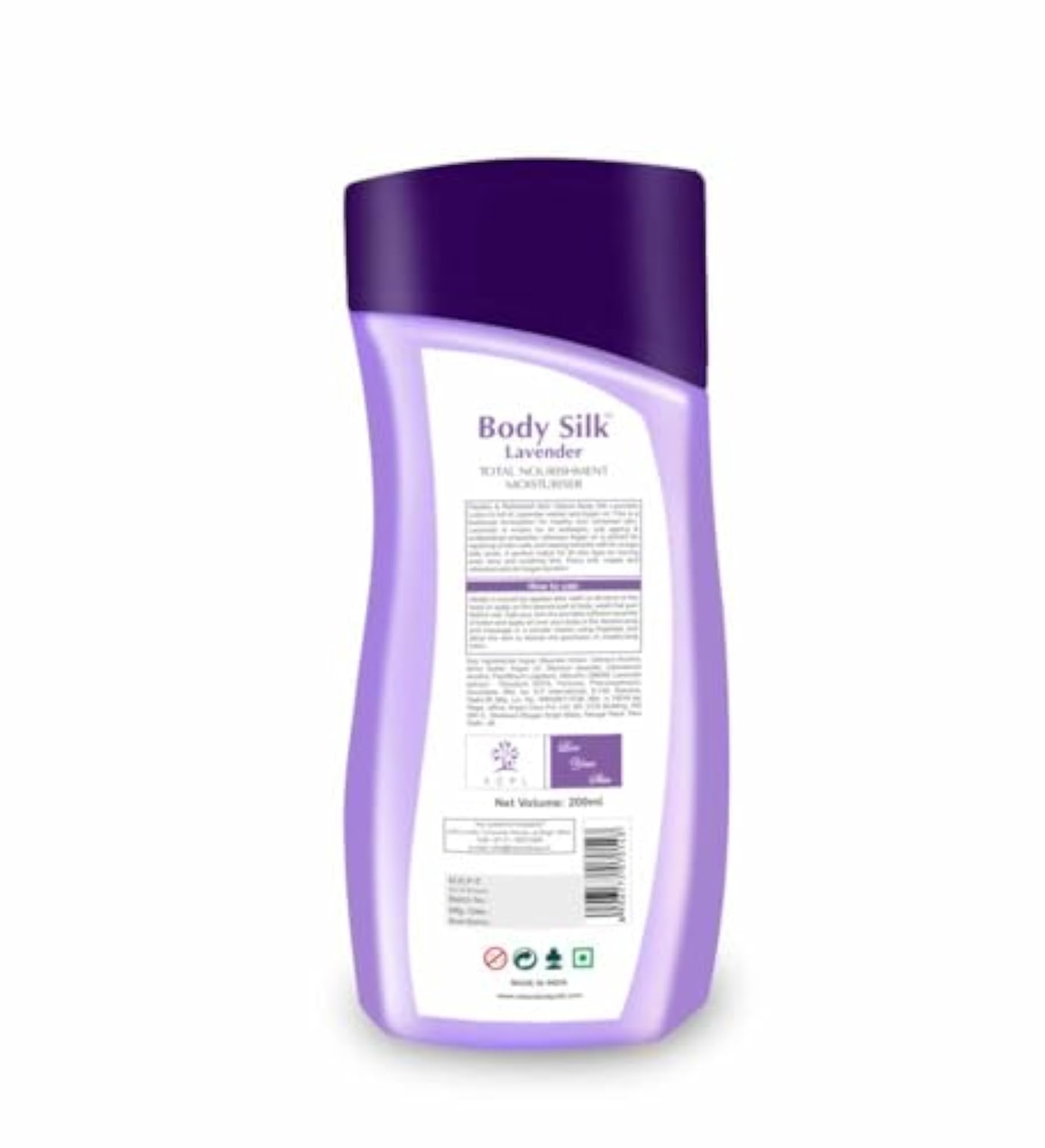Body Silk Lavender Lotion with Argan Oil, 200ml