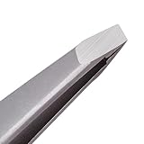 NILIYA Eyebrow Tweezers for Women Facial Hair, Precision Slant Tweezers with Comfortable Handle, Sharp Eyebrow Plucker With Travel Case