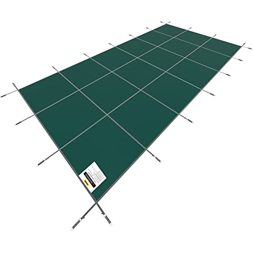 Vevor POOL SAFETY COVER 20X40FT Pool Safety Cover Fits 20X40Ft Rectangle Inground Pools,Inground Pool Cover Green Mesh thumb #7