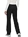 floralhue Women’s Scrub Pants – Soft Stretch Cargo with 8 Pockets, Loose Fit – Consider Sizing Down Black