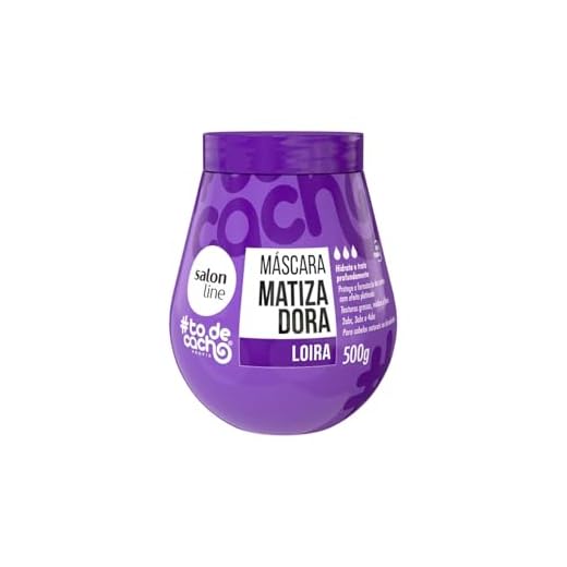 Salon Line, Máscara Matizadora, ToDeCacho, Loiros Liberado, Vegano - Para Cabelos Ondulados, Cacheados, Crespos e Crespíssimos, 500 g