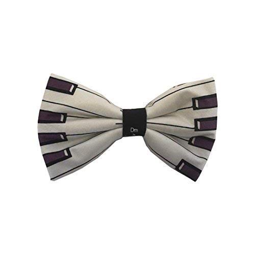 Piano violet raffiné avec touches délicates et nœud ornemental premium