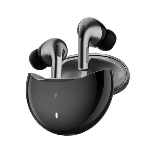 Image of Fire-Boltt Aero TWS Earbuds Custom EQ, Wireless Bluetooth 5.4, Music & App Support, 50H Playtime, Fast Charging Case, 50ms Low Latency for Gaming, Touch Controls, IPX4 Waterproof, Clear Calls - Grey