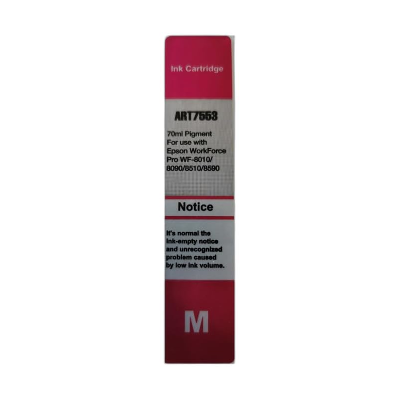 Cartouche T7553 d'encre Magenta XXL compatible contre les pannes de couleur d'imprimante