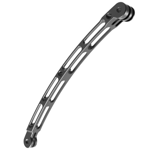 Lightweight Extension Rod for 360 and Other Action Cameras Helmets Arm for Capturing Skiing Surfing Cycling Moment Action Camera Mount