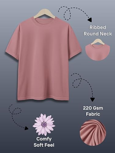 Image of Couple T-Shirts Cotton | Oversized Tshirt for Men Women Love (Set of 2 | Regular Fit | OSHS CT2)