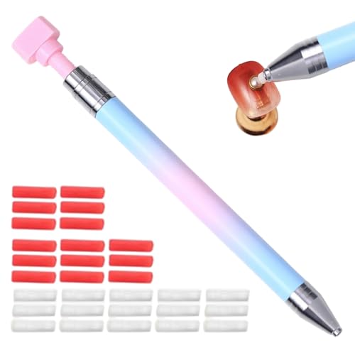 Bolígrafo de cera automático recargable Jorzer para pintura de diamantes y uñas 2