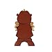 Enesco Disney Traditions Collection by Jim Shore Beauty and The Beast Cogsworth The Clock Miniature Figurine - Resin Hand Crafted Painted Collectible Disney Mini Figurines Home Decor Statue, 4.2 Inch