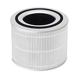Air Purifier Replacement Filter Carbon Filtration SystemReplacement Filters,Compatible For Levoit,Core 300 Filter(White)