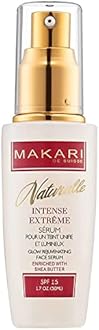 Makari Intense Extreme Toning Spot Treatment Serum SPF15 (1.7 oz) | Skin-Rejuvenating Serum with Shea Butter for Dry to Normal Skin Types | Helps Fade Blemishes, Soothe Wrinkles, and Brighten Skin