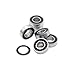 Spherical Rod end Bearing 1pcs 699RS 9 * 20 * 6mm ABEC-7 Hybrid Ceramic Bearing Industry Motor Spindle Hybrids Ball Bearings