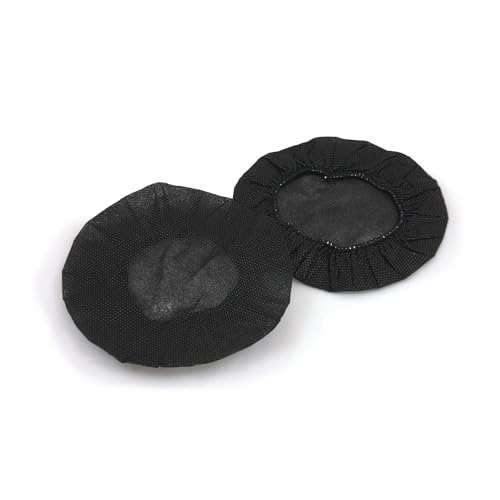 Marketlab Headset Sanitary Covers Large Black - 1000PK