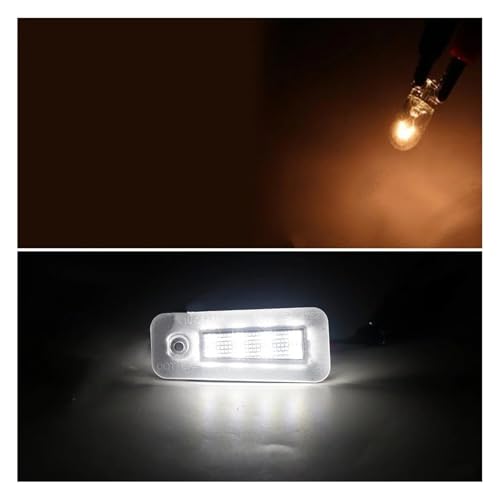 Luces matrícula LED Chrysler 200 2015 2016 2017 lámparas traseras auto 2 piezas 3