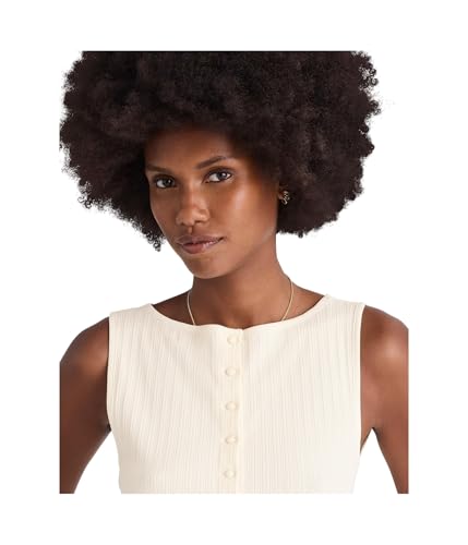 Madewell Women's Textured Vest with Shank Buttons3