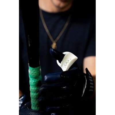Launchpad O.G. Baseball Thumb Guard - Right-Handed Hitter | Bat-Shaped Channel, Bat Sting Protection, Improved Grip | Teen, Adult & Pro