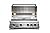 Whistler Built In 4-Burners Natural Gas Grill with Rear Infrared Burner,Lights,Rosisserie Kit,Cover and Conversion Kits for Outdoor Kitchen Island