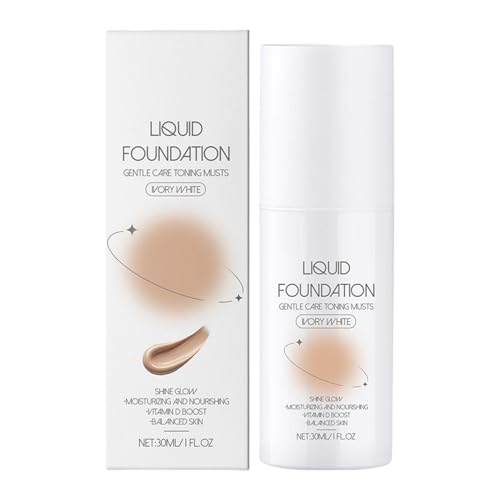 Godpqiui Maestrurización de maquillaje de la base, base para la piel grasa - Maestro de Fundación Líquida Hidratante - Cobertura completa de acabado mate, corrector de larga duración para el control
