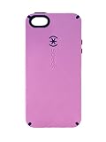 Speck CandyShell Case Compatible with Apple iPhone SE/5S/5 - Haze Purple/Grape Purple