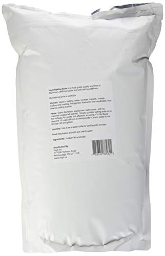 Yogti Baking Soda - USP Grade Multipurpose Powder, Bulk Reseable Bag, 10 Pounds