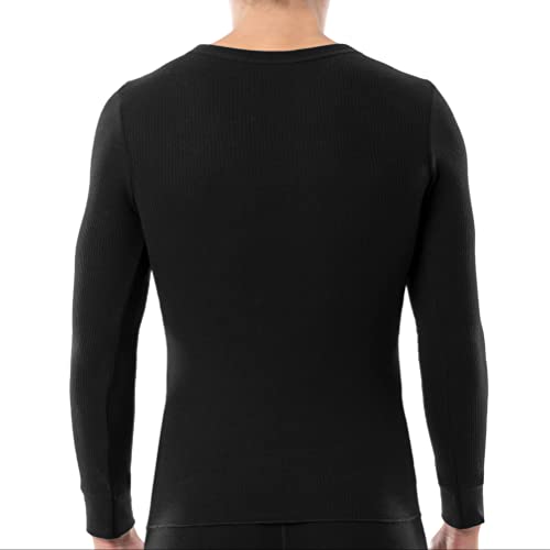 Fruit of the Loom Men's Classic Midweight Waffle Thermal Underwear Crew Top4