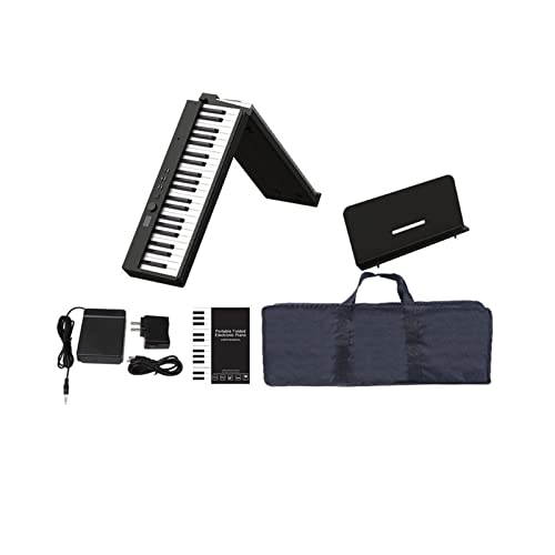 Clavier de piano pliable portable 88 touches pleine taille pondérée Home Piano numérique Support MIDI/Buletooth Piano électrique avec écran LCD, adaptateur secteur, pédale de sustain for adultes début - Les Beatles, Paul McCartney, John Lennon, RIngo Starr, George Harrison Clavier de piano pliable portable 88 touches pleine taille pondérée Home Piano numérique Support MIDI/Buletooth Piano électrique avec écran LCD, adaptateur secteur, pédale de sustain for adultes début