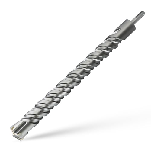 CSOOM SDS Plus Bohrer 35x350mm,Professionell Betonbohrer,Ideal zum Bohren in Stein, Beton, Naturstein, Ziegelmauer CSOOM SDS Plus Bohrer 35x350mm,Professionell Betonbohrer,Ideal zum Bohren in Stein, Beton, Naturstein, Ziegelmauer