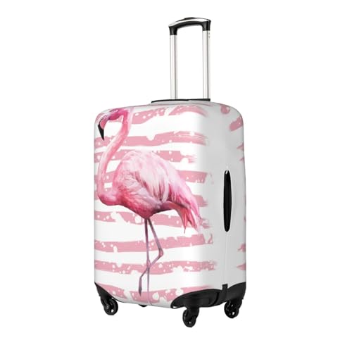 Flamingo Print Washable Luggage Cover - Fashion Suitcase Protector Fits 18-32 Inch Luggage2