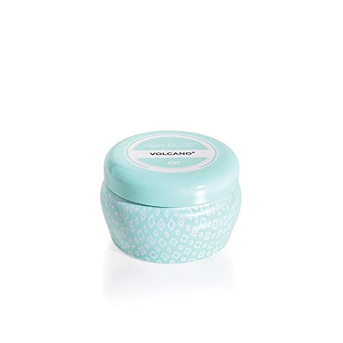 Capri Blue Volcano Candle - Aqua Printed Mini Candle Tin - Luxury Candles - Soy Candles With Notes Of Sugared Citrus & Tropical Fruits - Scented Candles For Home (3 Oz) #TOP7