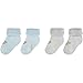 Produktbild Steiff Baby-Unisex mit süßer Teddybärapplikation Socken 2er Pack GOTS, Baby Blue, 018