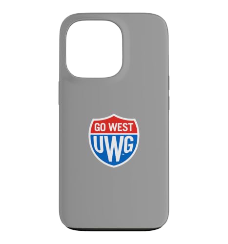 University of West Georgia UWG Wolves Go West Shield Logo �X�}�z�P�[�X iPhone 13 Pro �p