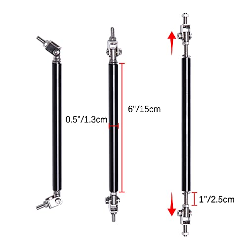 Ressorts à gaz de coffre lot de 2 barres de support de tuning universelles - 6