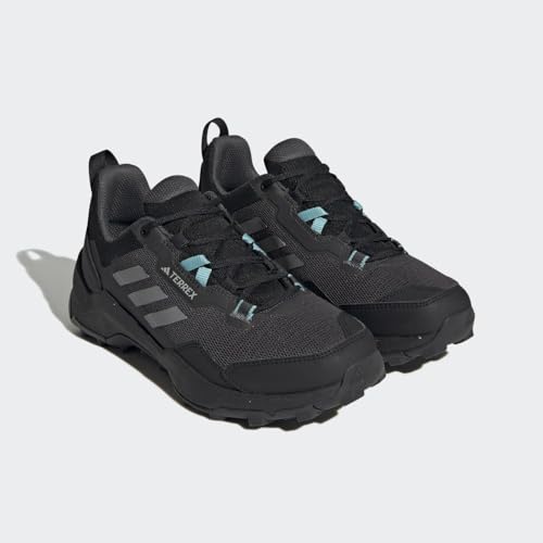 adidas Tênis feminino Terrex AX4, Preto/Cinza/Menta Tonelada, 36
