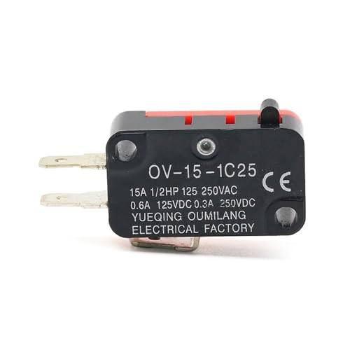 Microinterruptor V-15-1C25 para reparar la puerta del horno microondas, juego de 20