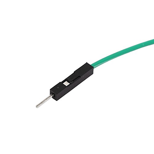 Aexit 40PCS 2.54mm Conectores macho para placa 10cm miniatura 2