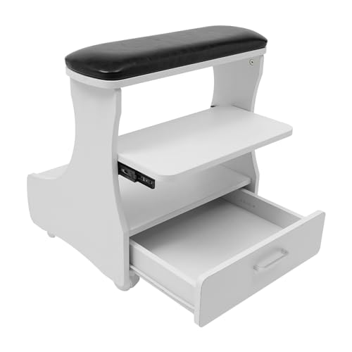 Carrito para pedicure con cajón y ruedas miniatura 5