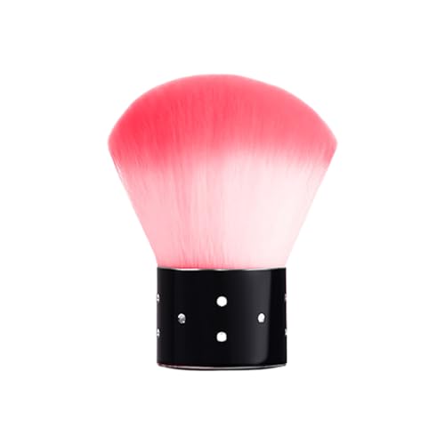 Professional Manicure Brush for Debris Removal NonIrritating Fibers Comfortable Grip Hand Feet Cleaning Tool Artificial Fiber Na