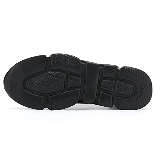 Image of Casbeam Men's Running Knit Comfortable Lightweight Breathable Casual Sports Shoes Fashion Sneakers Slip-On Walking Shoes